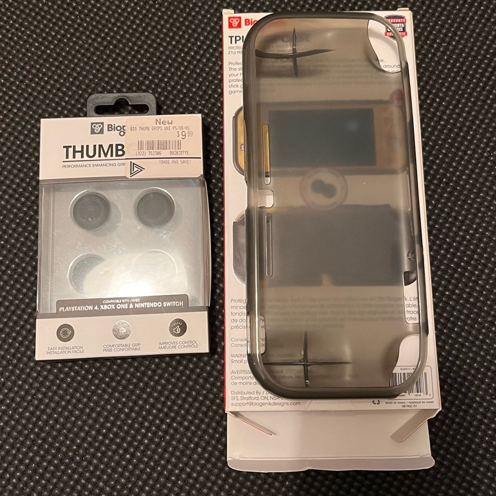 Switch lite case, screen protector and grip cover